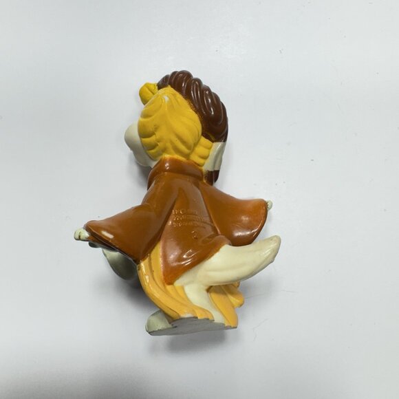 Disney Rock A Doodle Edmond PVC Figure Kid Toy Cartoon  Coonskin Cap Cat - Picture 3 of 5